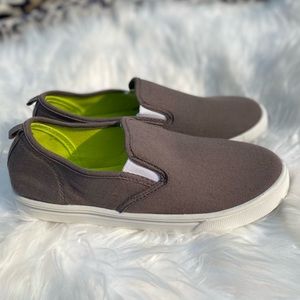 Faded Glory Canvas Slip On Shoes | Kids Size 4